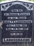 LABUSCHAGNE Maria F.E. 1897-1937