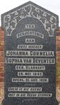 DEVENTER Johanna Cornelia Sophia, van nee SLABBERT 1842-1926
