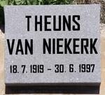 NIEKERK Theuns, van 1919-1997