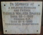 SPARKS Harold Walker 1908-1960
