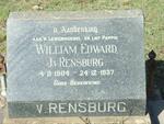 RENSBURG William Edward, v. 1904-1937