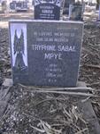 MPYE Tryphine Sabae 1861-1973