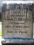 BEYERS Anna C. -1938