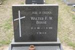 BOSSE Walter F.W. 1913-1996