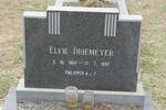DRIEMEYER Elvie 1904-1997