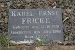 FRICKE Karel Ernst 1910-1998
