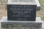 RIETH Margaretha Maria Mathilda nee JOHL 1891-1972