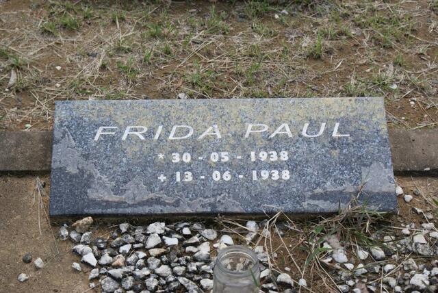 PAUL Frida 1938-1938