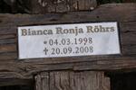 ROHRS Bianca Ronja 1998-2008
