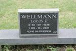 WELLMANN Louis F. 1936-2001