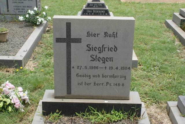STEGEN Siegfried 1906-1984
