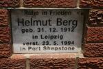BERG Helmut 1912-1994