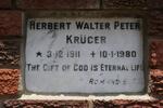 KRÜGER Herbert Walter Peter 1911-1980