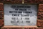 SCHMID Emilie 1906-1988