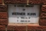 KUHN Werner 1930-2003