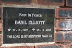 ELLIOTT Basil 1907-2005