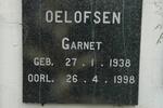 OELOFSEN Garnet 1938-1998