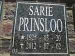 PRINSLOO Sarie 1925-2012