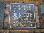 NECKER Charl Johannes, de 1947- & Hester Maria 1946-2013