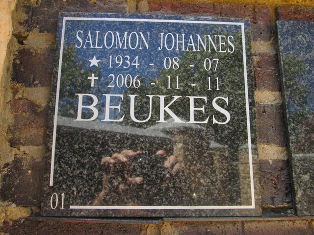 BEUKES Salomon Johannes 1934-2006