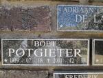 POTGIETER Boet 1939-2011