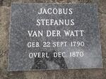 WATT Jacobus Stefanus, van der 1790-1870