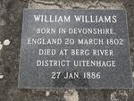 WILLIAMS William 1802-1886