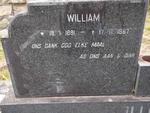 WILLIAMS William 1881-1967