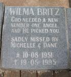 BRITZ Wilma 1951-1995
