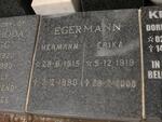 EGERMANN Hermann 1915-1990 & Erika 1919-2008