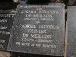 MEILLON Gabriel Jacobus Olivier, de 1922-2006 & Susara Johanna 1935-2000