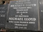 LLOYD Michael -1992 & Heather -1990