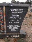 MLAMBO Daniel Mafutha 1947-2007