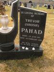 PAHAD Trevor 1971-2003