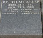 MICALLEF Joseph 1920-1986