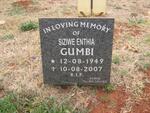 GIMBI Siziwe Enthia 1949-2007