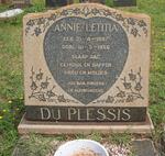 PLESSIS Annie Letitia, du 1887-1956