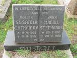 TOIT Daniël Stephanus, du 1912-1962 & Susanna Catharina 1905-1955
