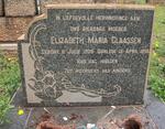 CLAASSEN Elizabeth Maria 1909-1956