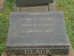 CLACK Joseph S. 1927-1969