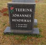 TEERINK Johannes Hendrikus 1922-2007