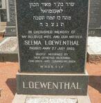 LOEWENTHAL Selma -1965