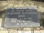 REID Josephine Alexandra 1921-1985