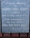 AUCOTT Harold Amos 1902-1973