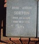 SORTON Rose Annie 1890-1973