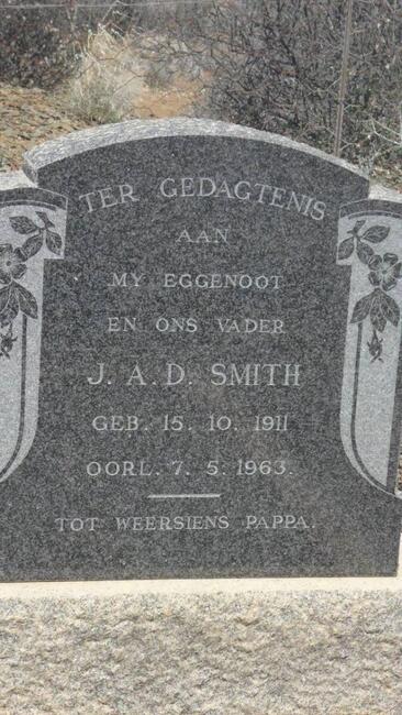 SMITH J.A.D. 1911-1963