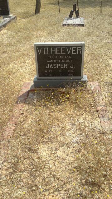 HEEVER Jasper J., V.D. 1934-1992