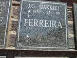 FERREIRA J.G. 1930-