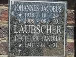 LAUBSCHER Johannes Jacobus 1938-2008 & Cecielea Jakoba 1941-