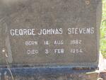 STEVENS George Johnas 1882-1954